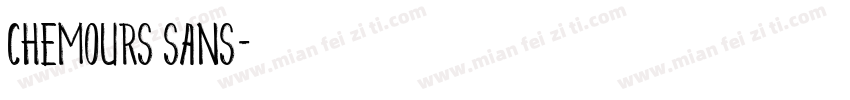 Chemours Sans字体转换